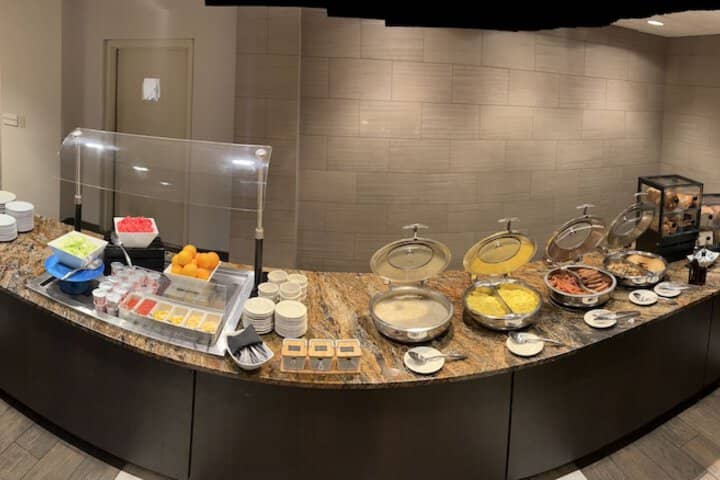 Breakfast buffet